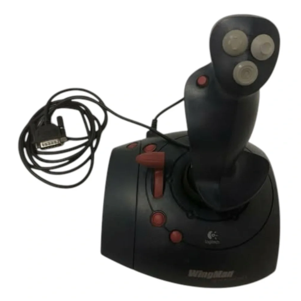 Logitech Wingman Interceptor J-YG8 Computer Gaming Joystick Controller